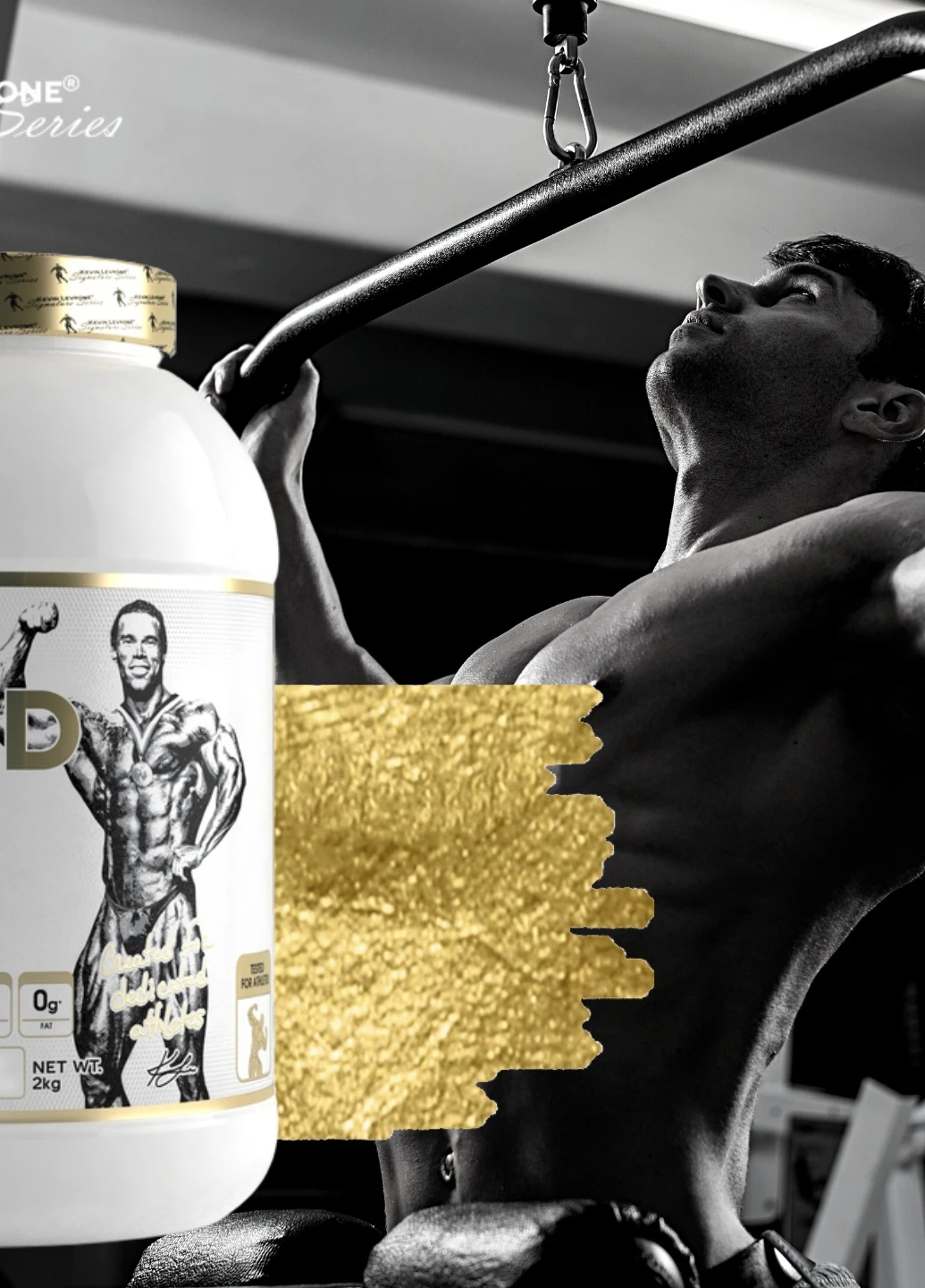 Протеїн ізолят Gold ISO 2000 g (Snikers) Kevin Levrone (258756610)