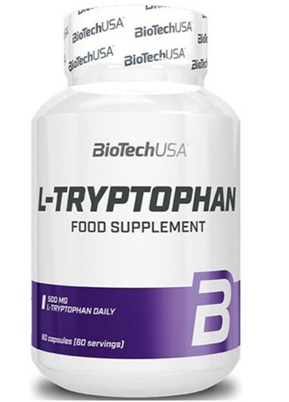L-Tryptophan 60 Caps Biotechusa (257079634)