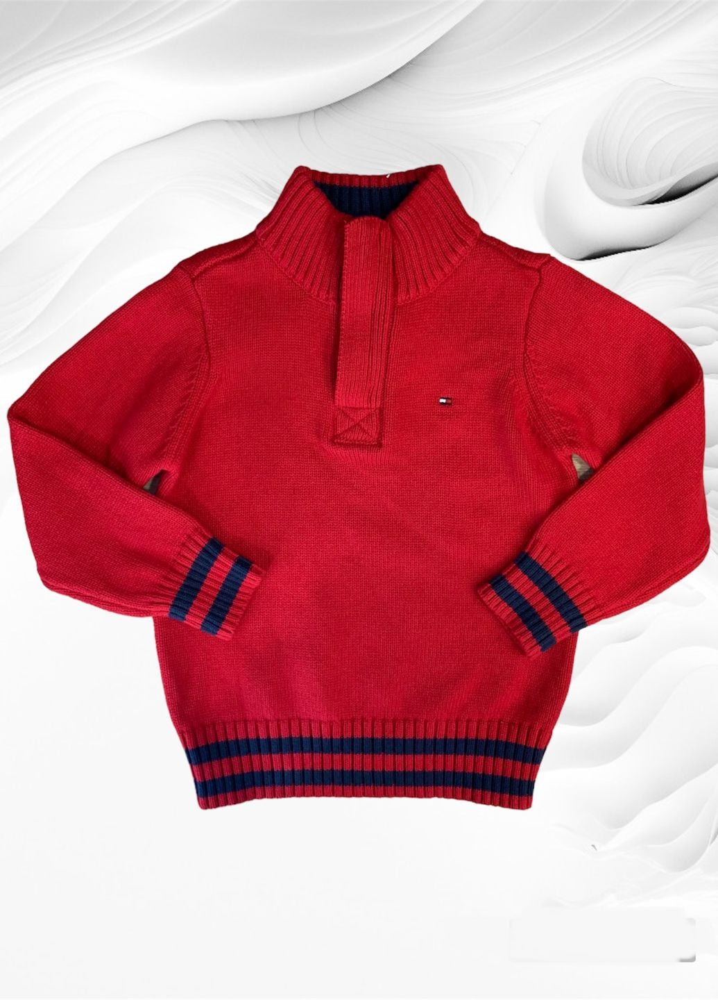Красный свитер Tommy Hilfiger