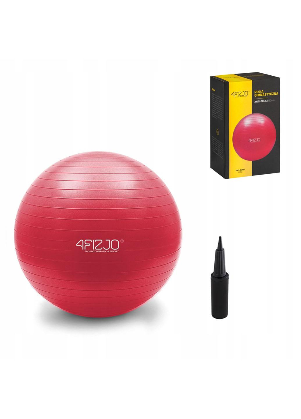 Мяч для фитнеса (фитбол) 55 см Anti-Burst 4FJ0031 Red 4FIZJO (258329396)