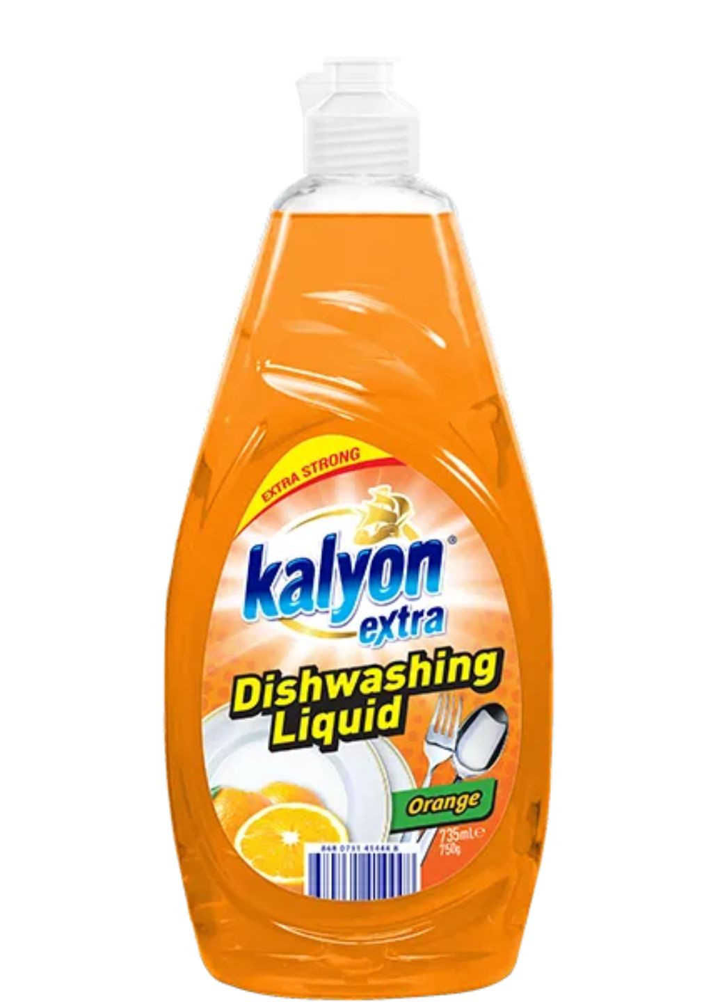 Жидкость для мытья посуды Extra Liquid апельсин 735 мл Kalyon (269691305)