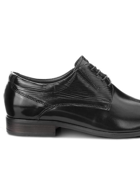 Туфлі TA-LL39 Lasocki for men однотонні чорні кежуали