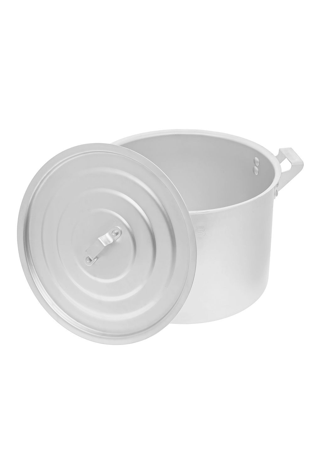 Каструля матова алюмінієва із кришкою 4.5 л Interos (273207360)