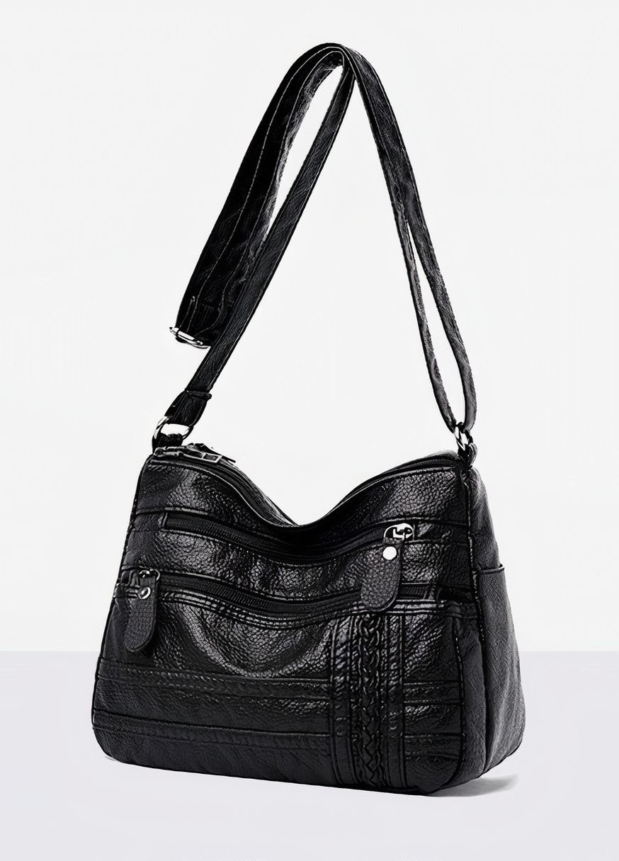 Женская сумка через плечо 10186 кросс-боди черная No Brand (262984617)