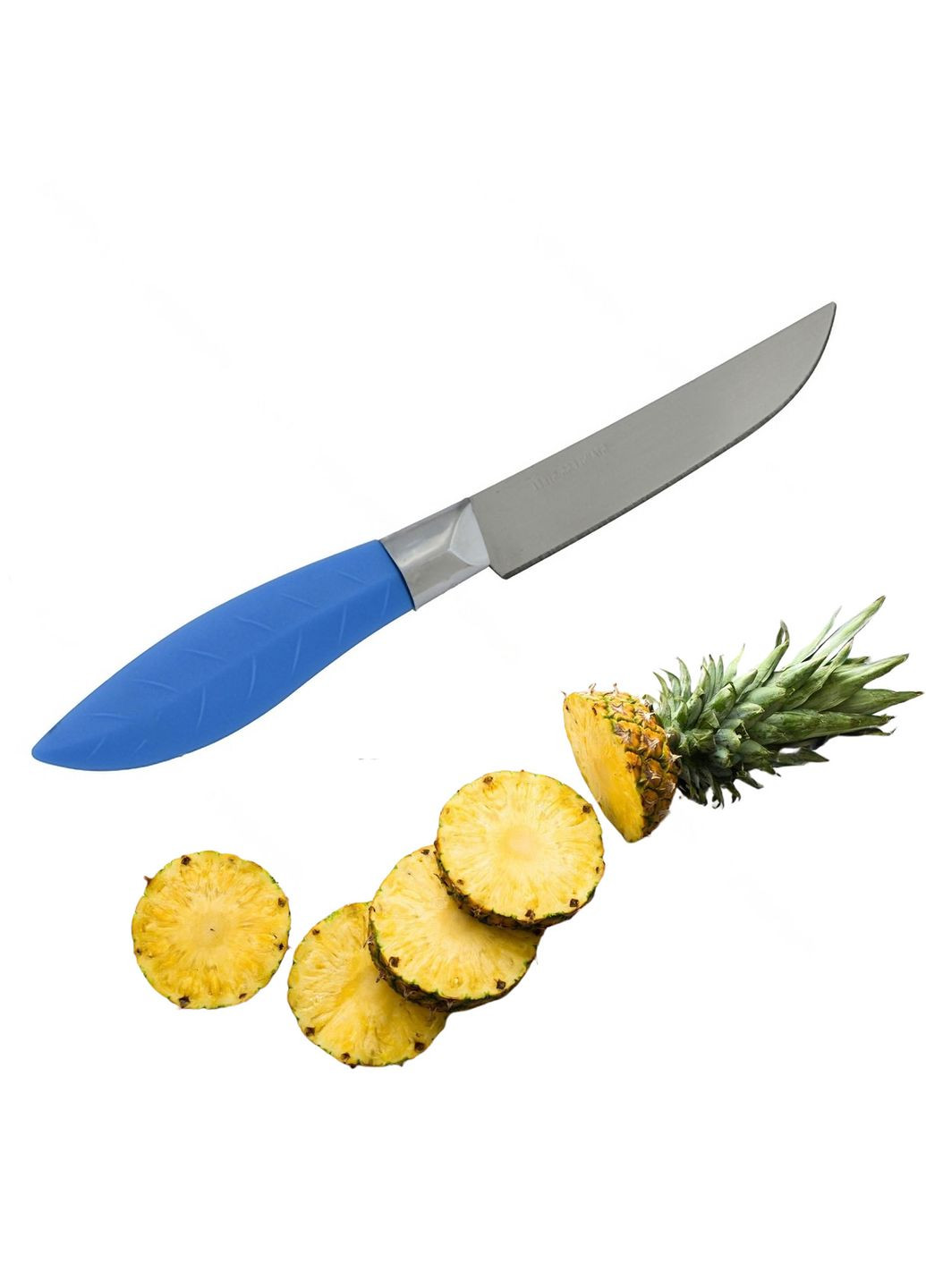 Нож кухонный для фруктов с пластиковой ручкой 19 см Kitchen Master (274382551)
