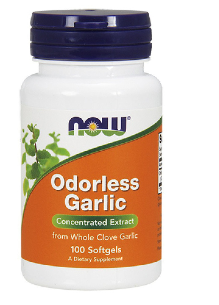 Odorless Garlic 100 Softgels Now Foods (256719165)