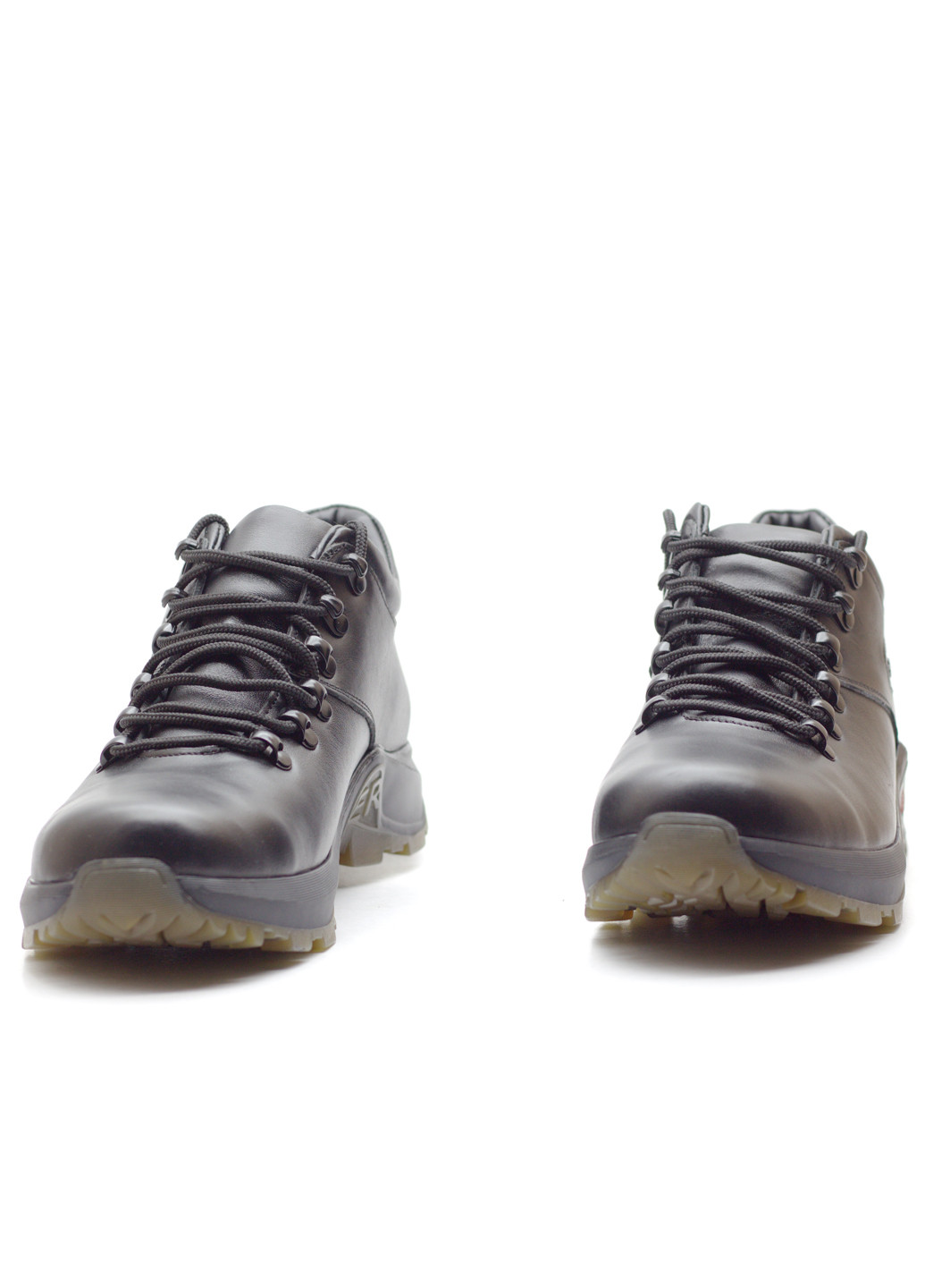 Чорні Зимовий кросівки чоловічі зимові шкіряні Zlett 3054