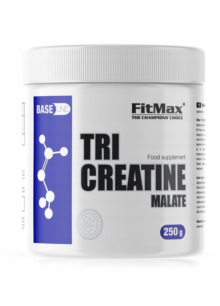 Три-креатин малат Base Tri Creatine Malate 250 g (Natural) FitMax (274084819)