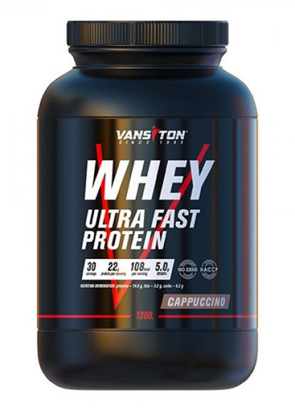 Протеїн Ultra Protein 1300 г (Капучино) Vansiton (275864503)