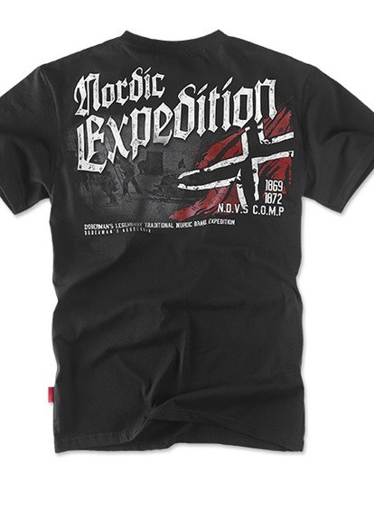 Черная футболка expedition ts100bk Dobermans Aggressive