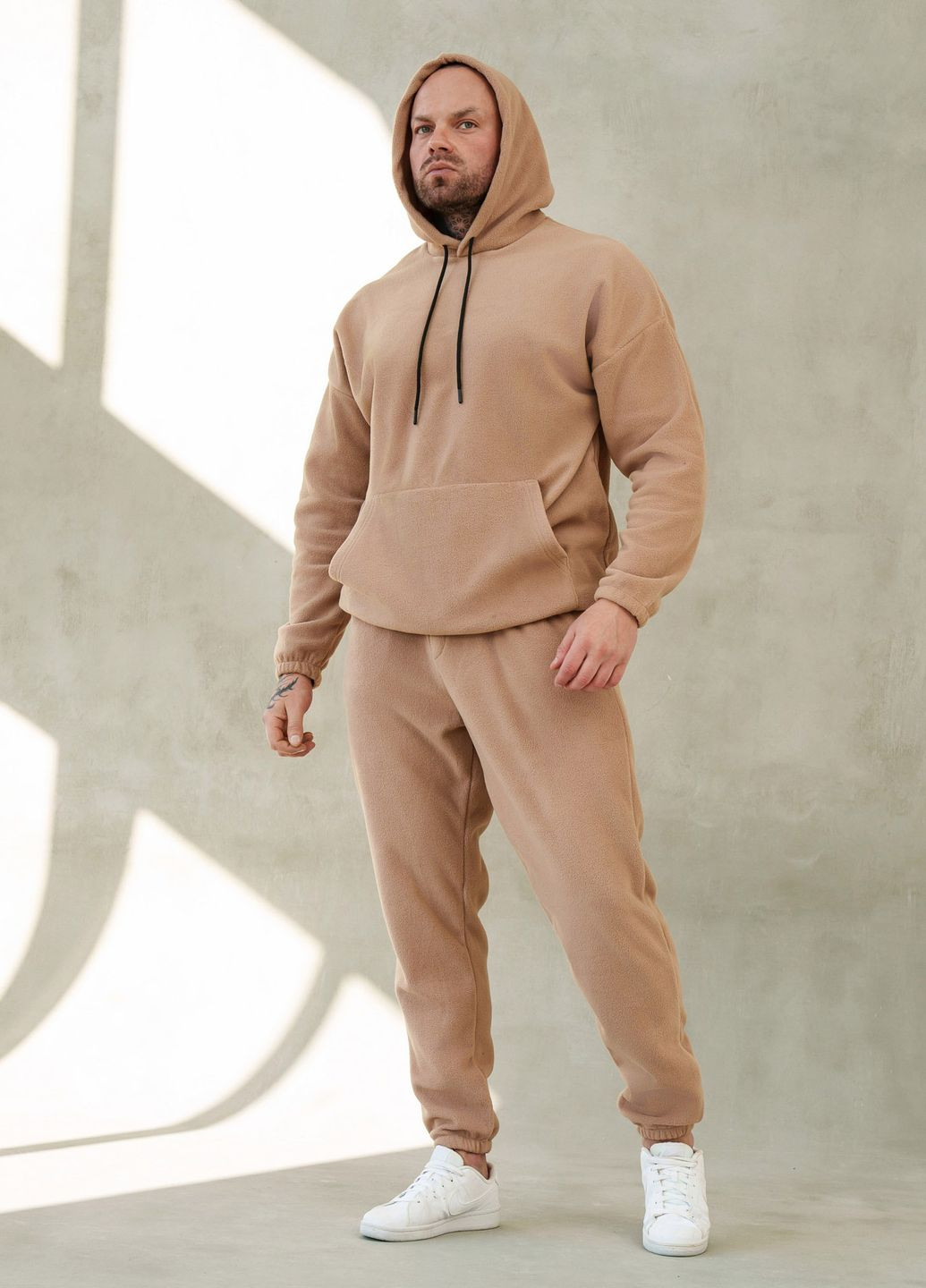 Костюм спортивний чоловічий флісовий No Brand спортивный костюм (266141490)