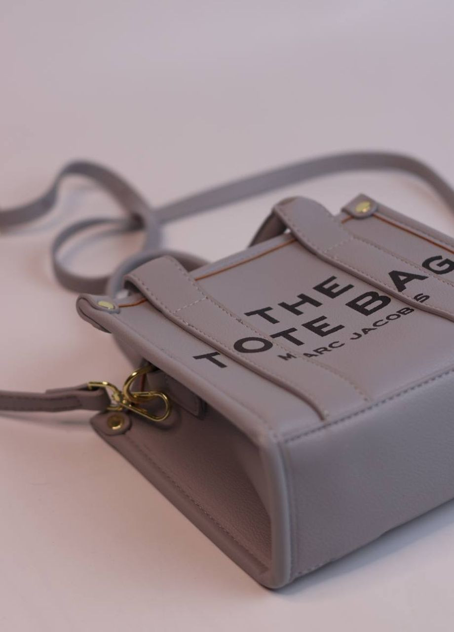 Сумочка з лого Marc Jacobs tote bag mini gray Vakko (273782714)
