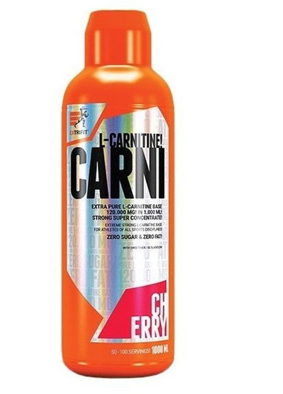 Carni Liquid 120000 1000 ml /100 servings/ Mandarin Extrifit (256720066)