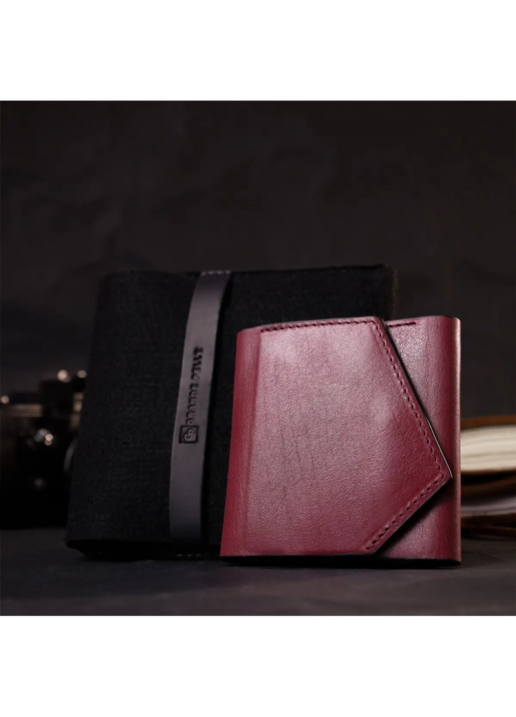 Шкіряний жіночий гаманець ручної роботи 16800 Grande Pelle (269089222)