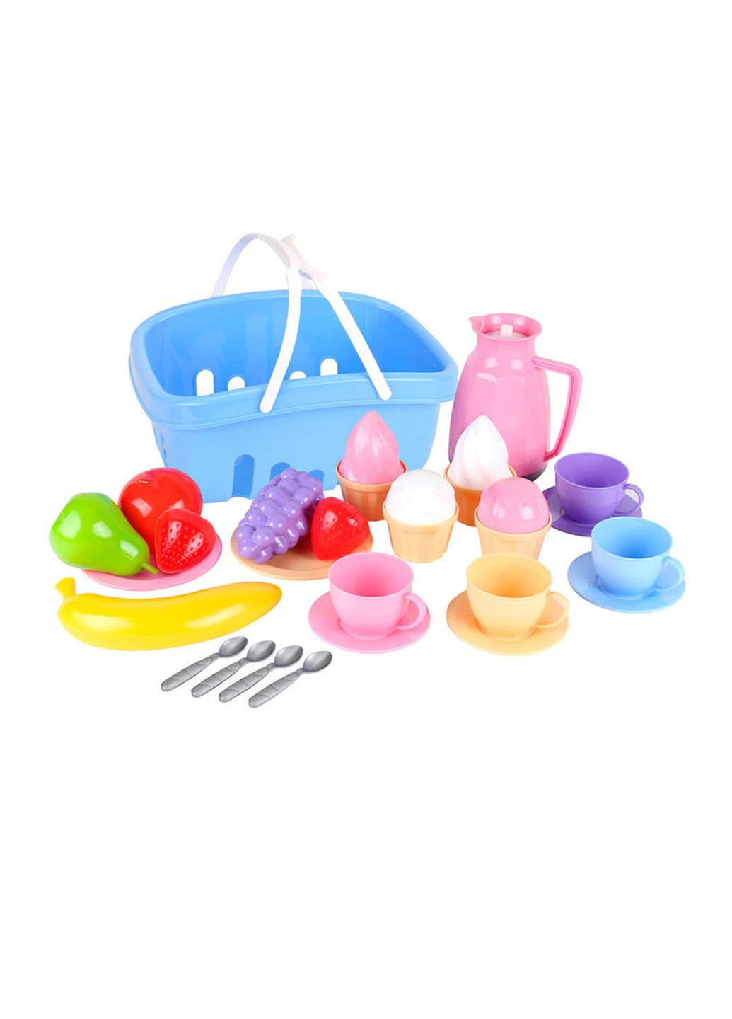 Игровой набор посуды цвет разноцветный ЦБ-00136782 ТехноК (259466534)