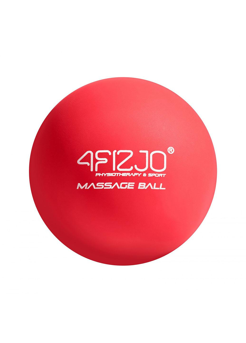 Масажний м'яч Lacrosse Ball 6.25 см 4FJ1202 Red 4FIZJO (258297498)