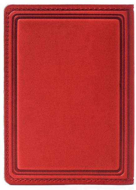 Шкіряна Обкладинка Для Паспорта, Закордонного паспорта Villini 002 Червона Martec (259735336)