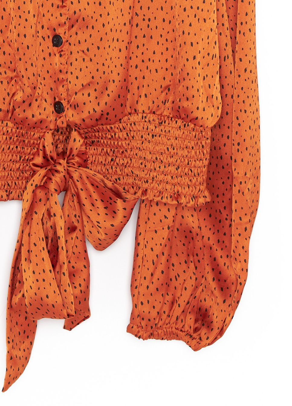 Топ демисезон,оранжевий в узор, Topshop (265622696)