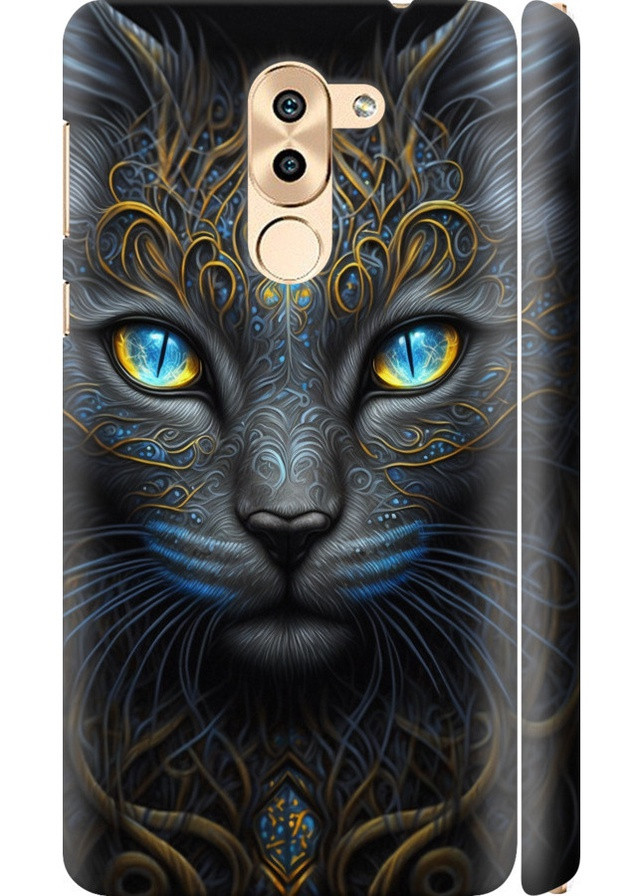 3D пластиковий матовий чохол 'Кішка' для Endorphone Huawei Honor 6X (258567481)