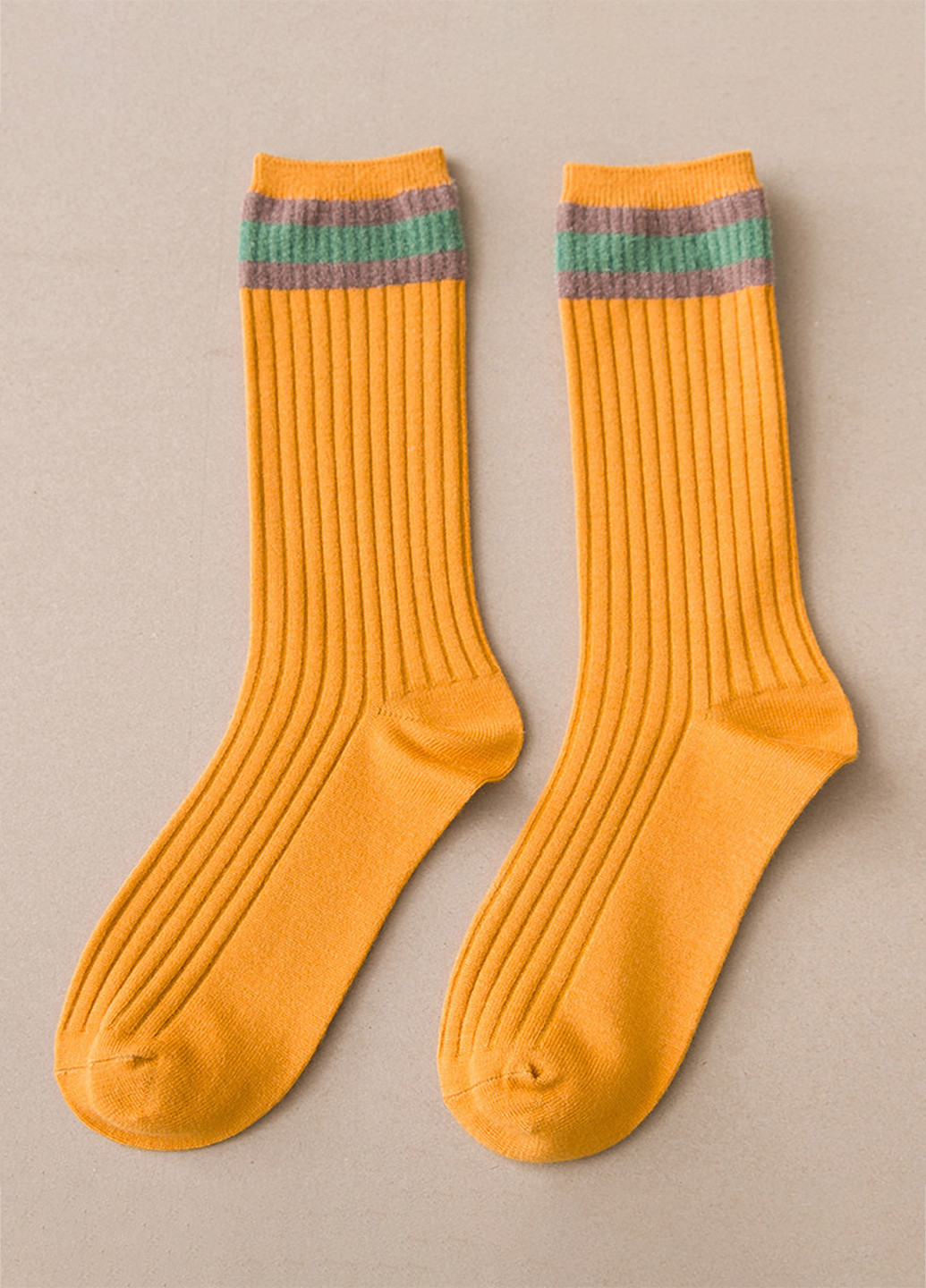 Шкарпетки зі смужками No Brand (274406131)