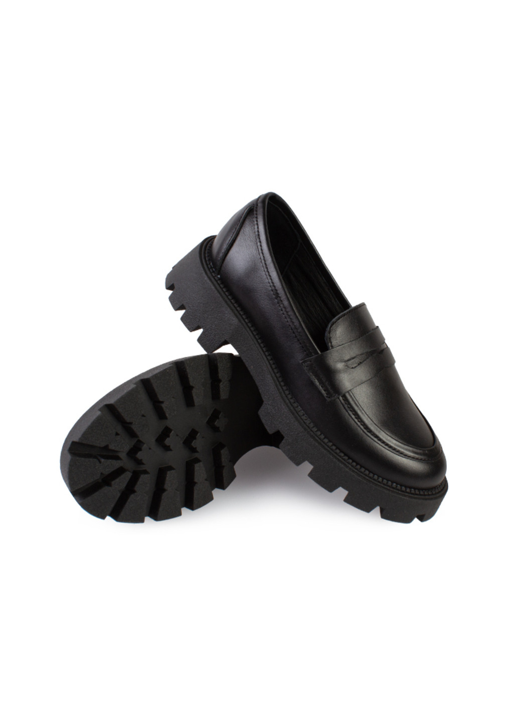 Туфли лоферы женские бренда 8401434_(1) ModaMilano на платформе
