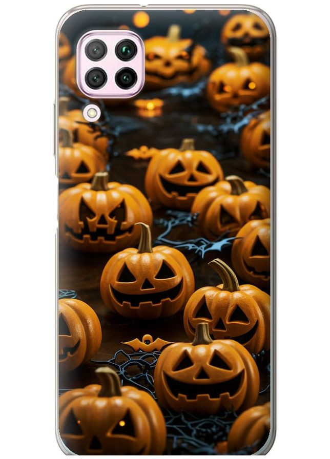 Силіконовий чохол 'Гарбуза 2' для Endorphone Huawei P40 Lite (266808064)