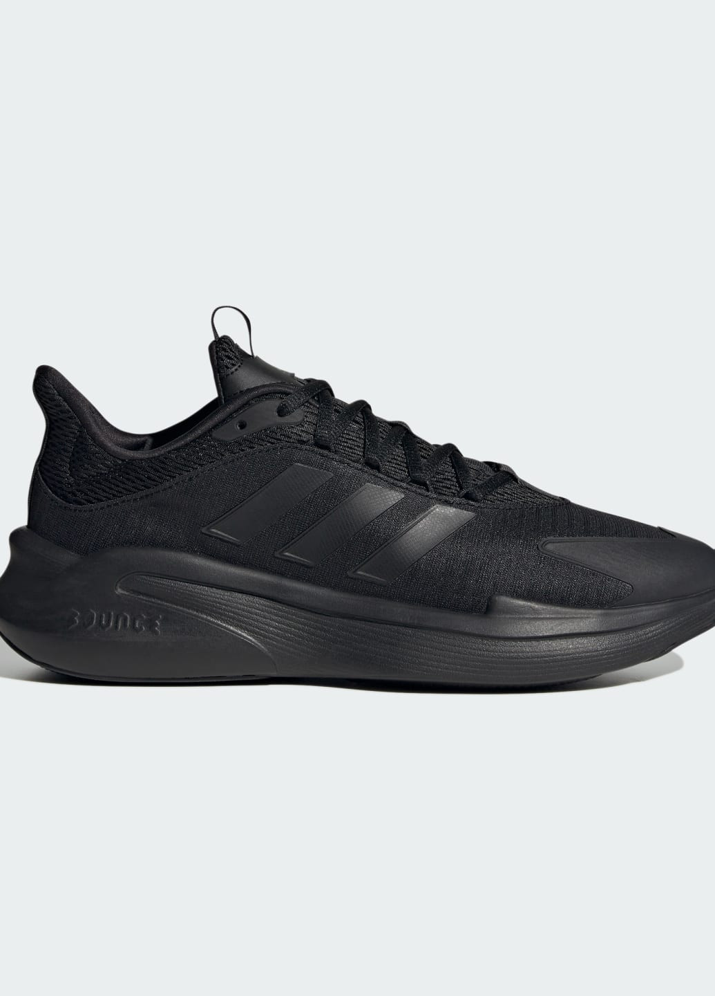 Черные всесезонные кроссовки alphaedge + adidas