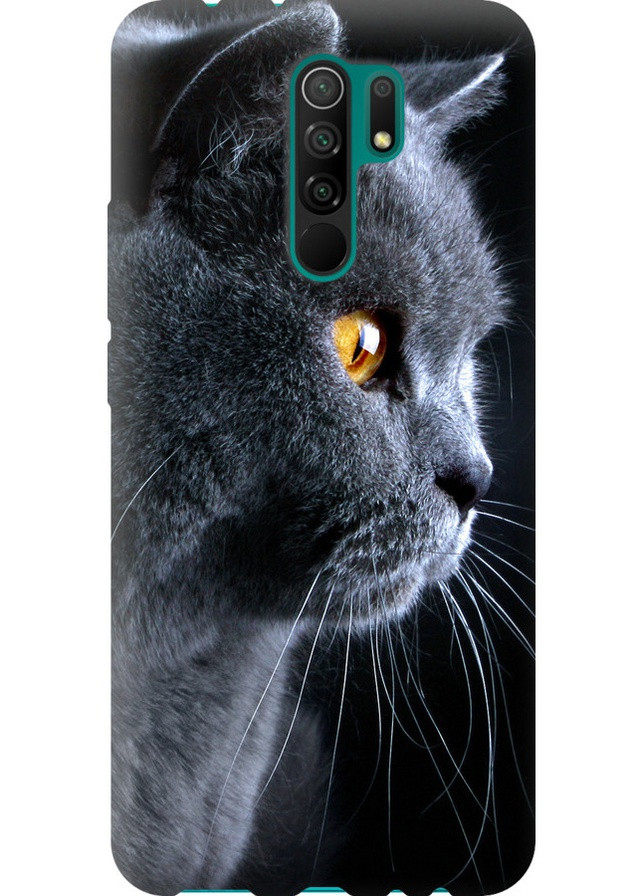 Силикон с усиленными углами чехол 'Красивый кот' для Endorphone xiaomi redmi 9 (258484370)