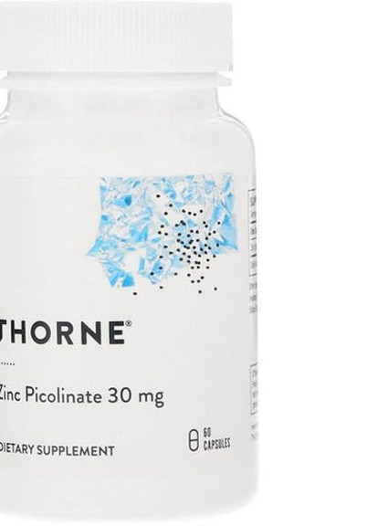 Zinc Picolinate 30 mg 60 Caps Thorne Research (256720752)