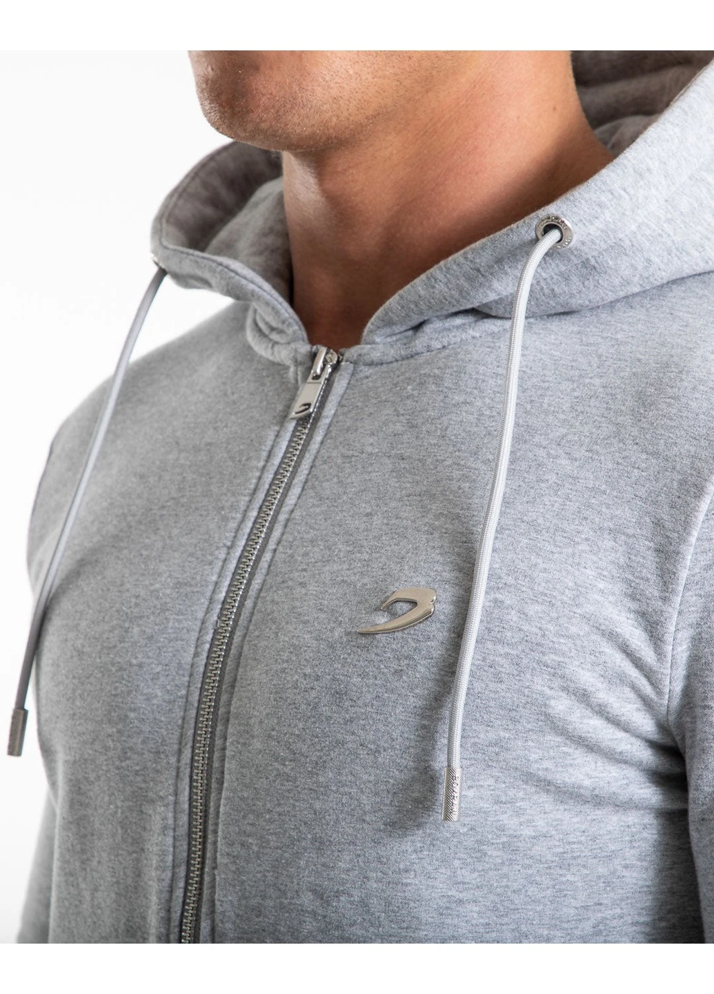 Худі Marciano Zip Сіре BOXRAW (257169947)