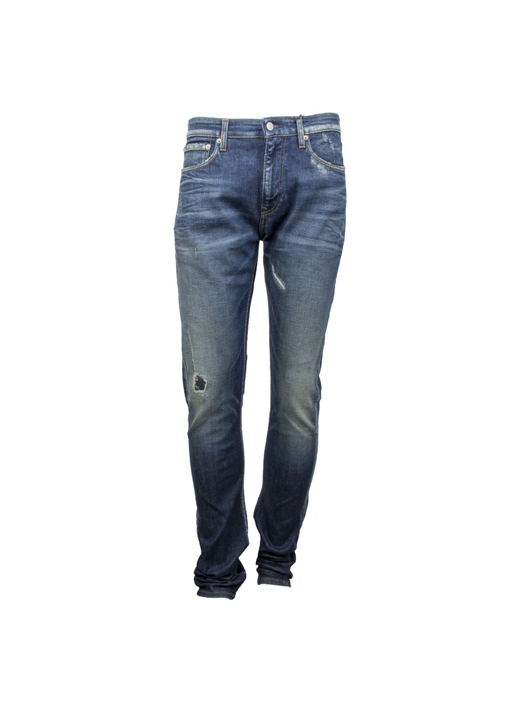 Джинси CKJ 058 Slim сині з потертостями Calvin Klein (262292572)