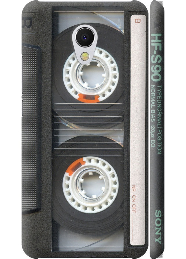 3D пластиковый матовый чехол 'Кассета' для Endorphone Meizu MX6 (257798678)