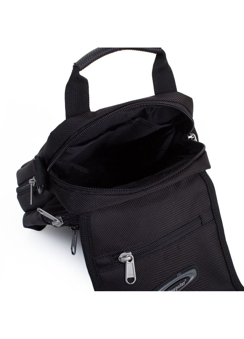 Мужская спортивная сумка VONEPOLAR W5077-black-1 Volunteer (271813659)