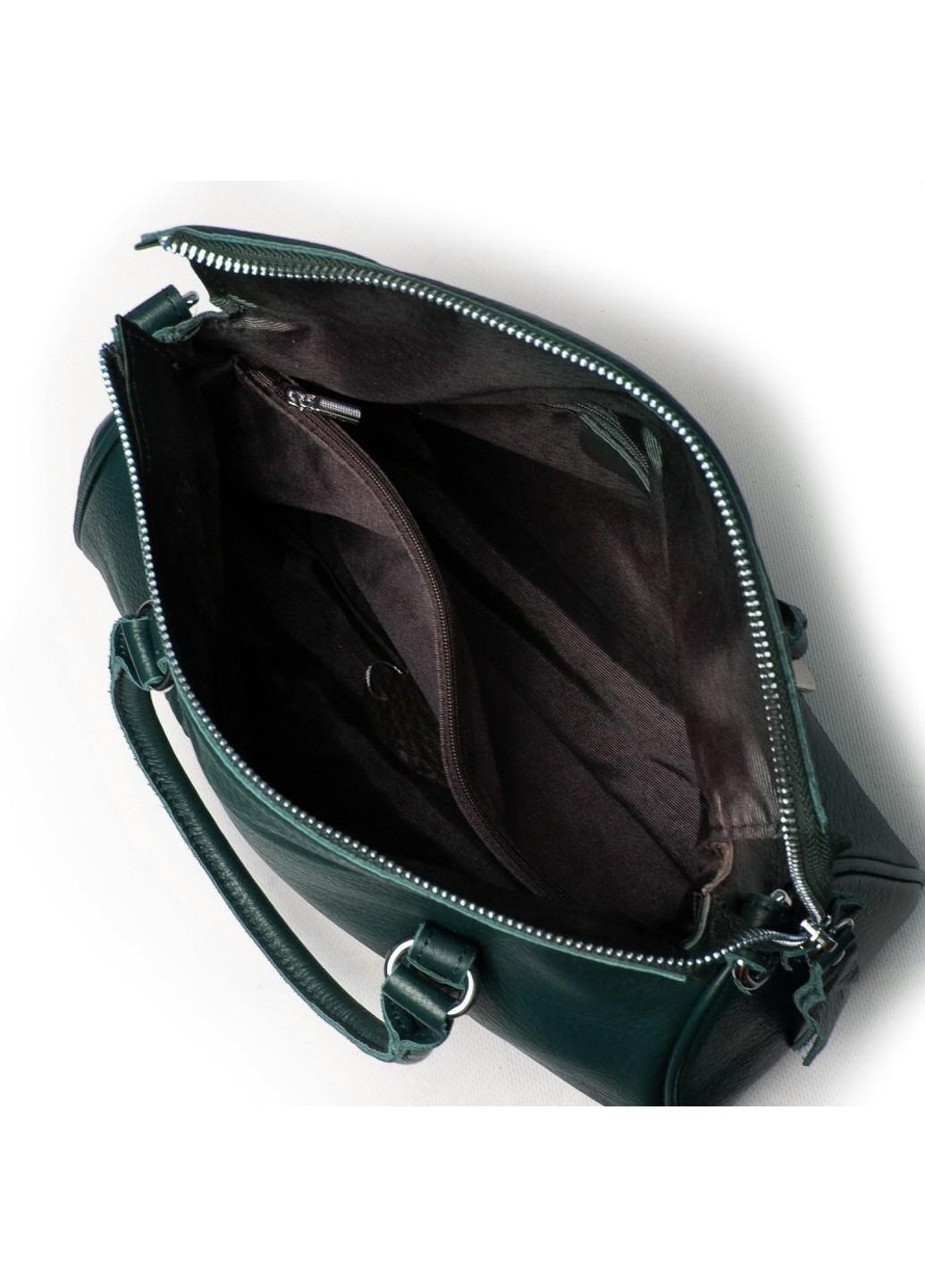 Жіноча шкіряна сумка P108 8792-9 Зелений Podium (264566225)