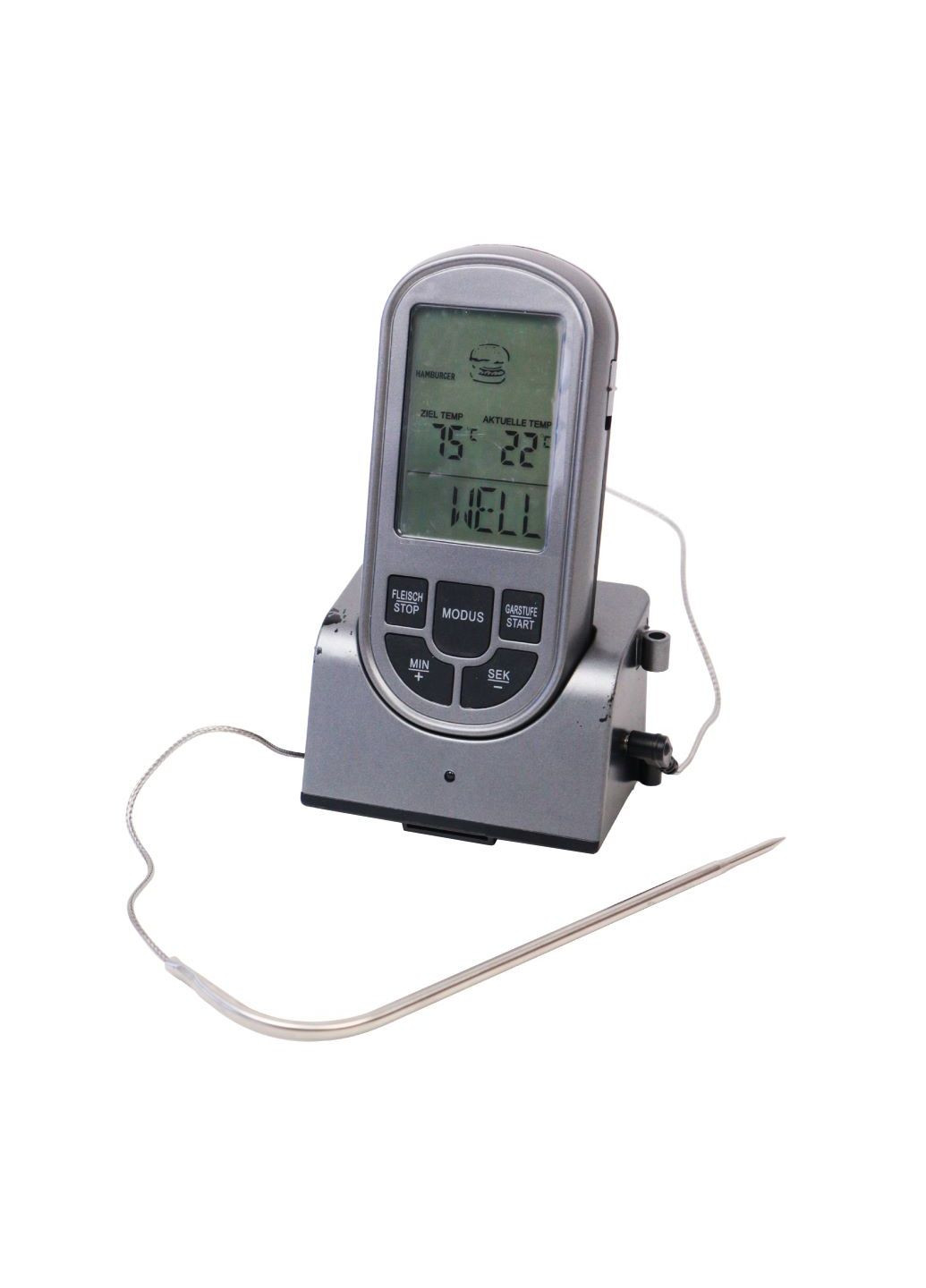Беспроводной термометр для гриля серый Grill Master (275927791)