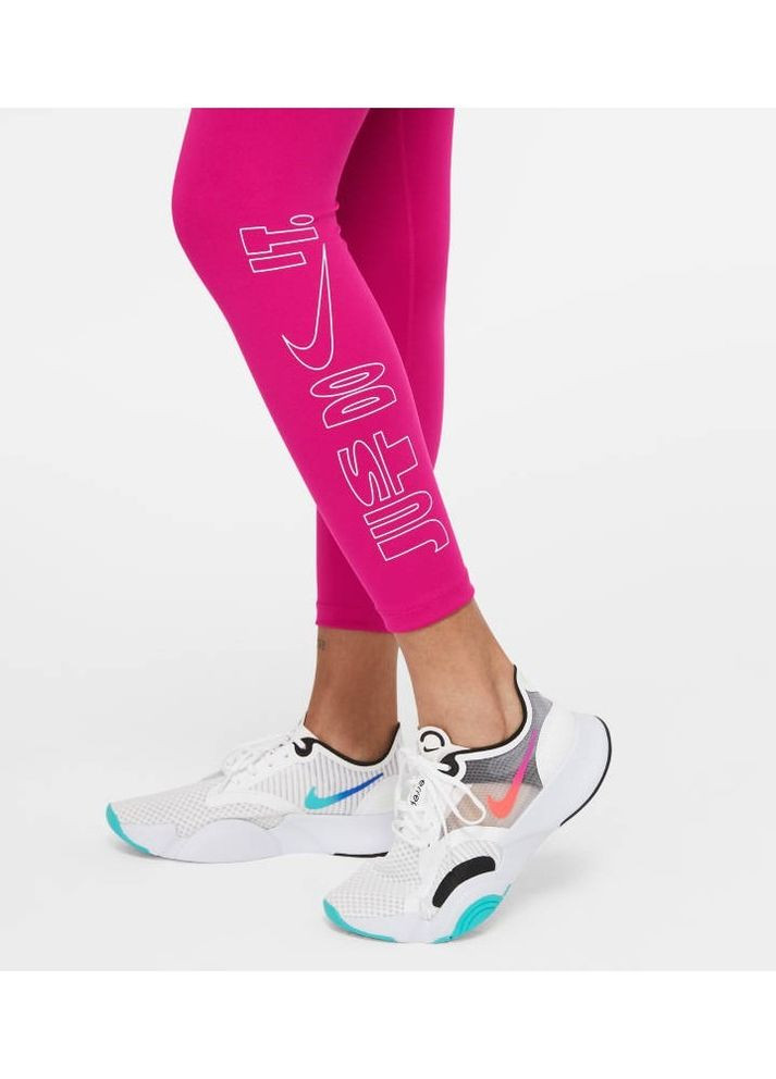 Розовые спортивные женские лосины w Nike