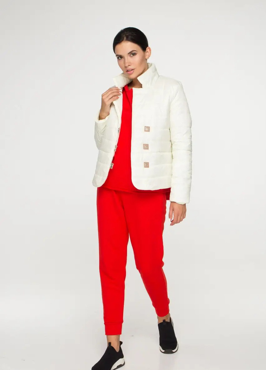 Молочна демісезонна модні жіночі куртки демісезонні SK