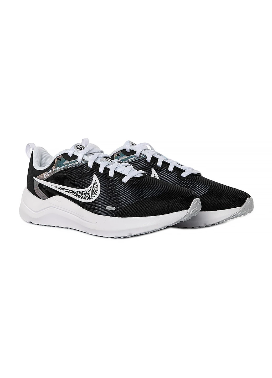 Кроссовки DOWNSHIFTER 12 PRM Nike чёрные (259364687)
