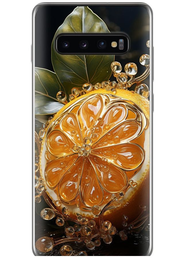 Силиконовый чехол 'Лимон' для Endorphone Samsung Galaxy S10 Plus (265393682)