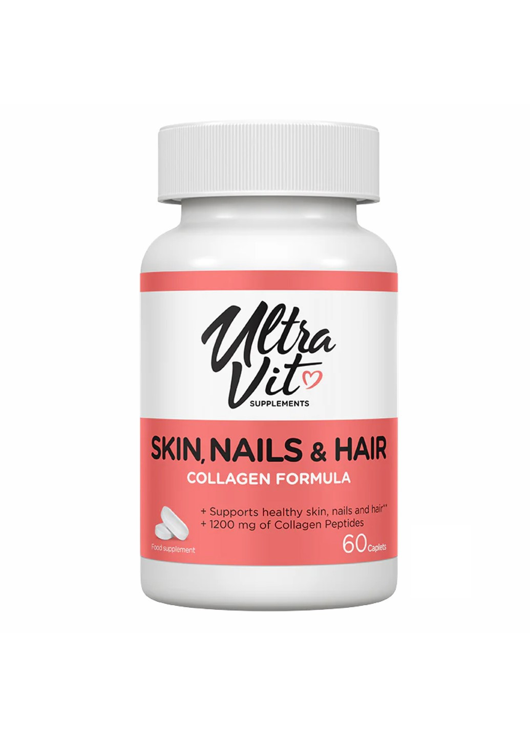 Коллаген для поддержания здоровья кожи, ногтей и волос Skin, Nails & Hair - 60 капсул VPLab Nutrition (269461923)