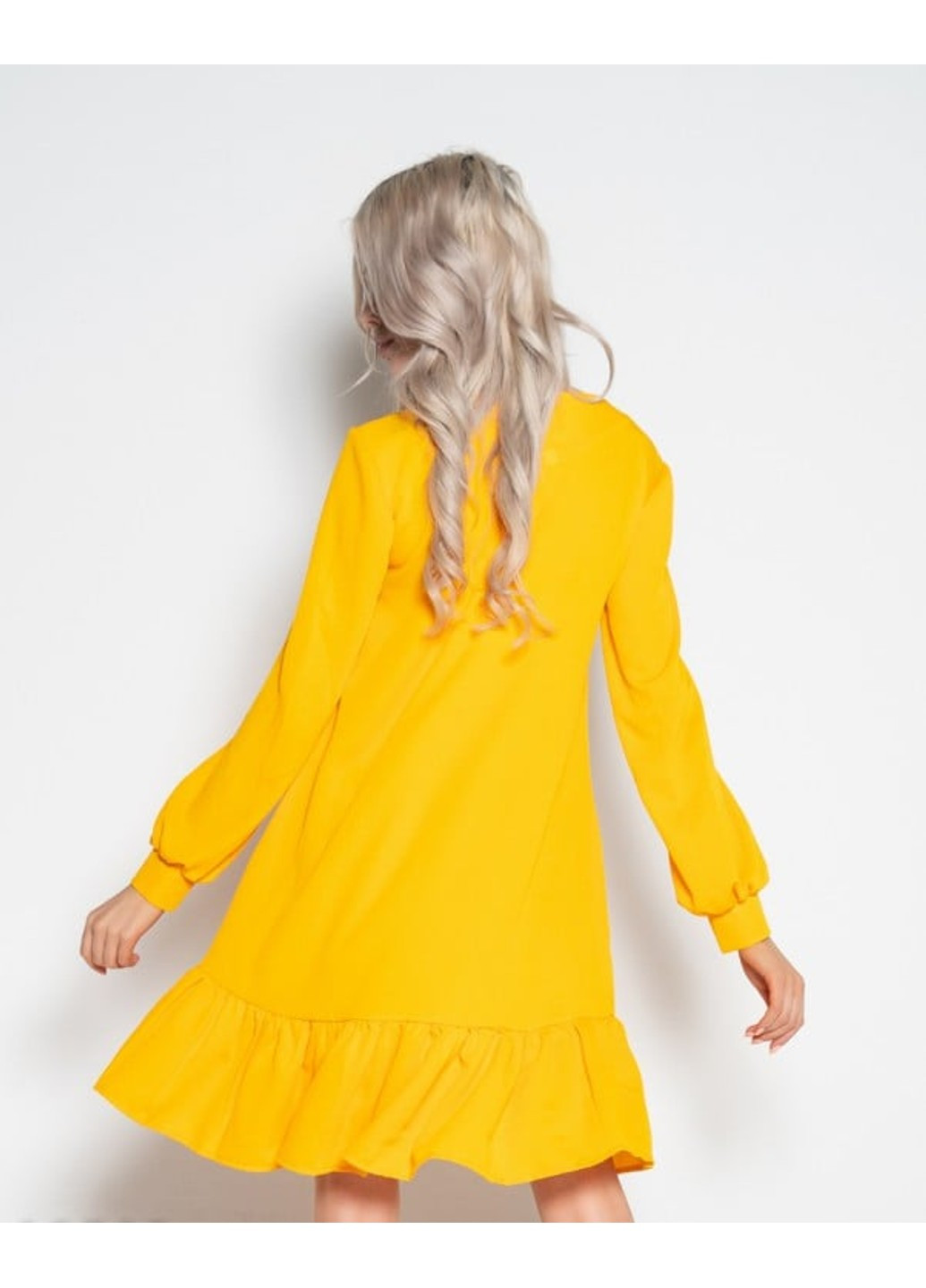 Желтое повседневный платья 10503 x жёлтый ISSA PLUS