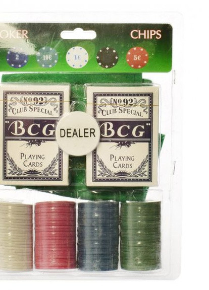 Настольная игра "Покер" цвет разноцветный ЦБ-00136160 No Brand (259464630)