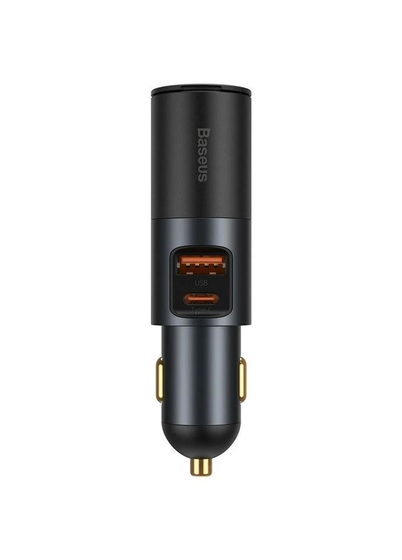 АЗП Share Together Fast Charge with Cigarette Lighter Expansion Port U+C 120W (CCBT-C0G) Baseus (269266959)
