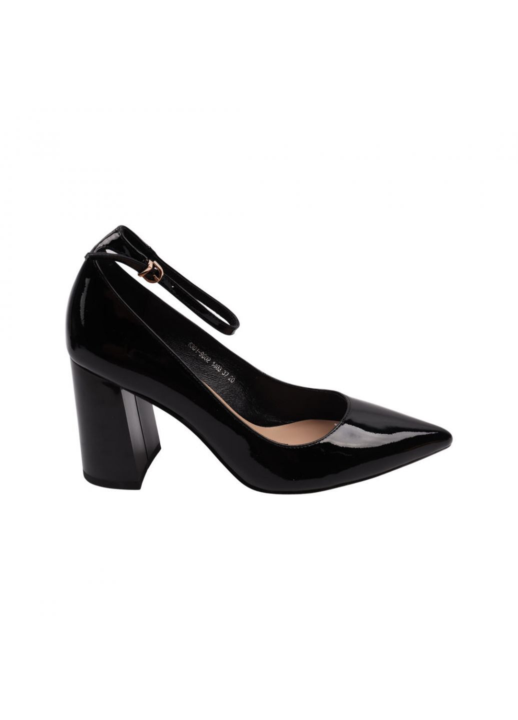 Angelo Vani Туфли женские черные натуральная лаковая кожа черный з, турция — (257440264)