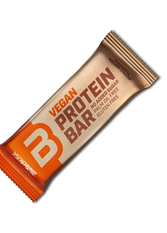 Vegan Protein Bar 50 g Peanut Butter Biotechusa (257455656)