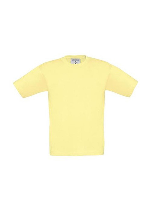 Желтая футболка B&C