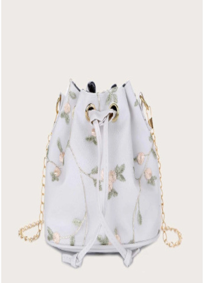 Модна біла жіноча сумочка клатч No Brand (268547379)