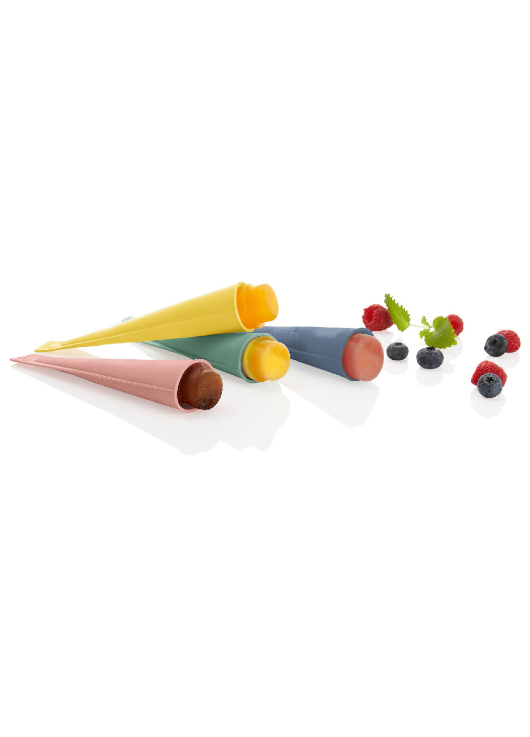 Набор конусов для мороженого из силикона 4 шт разноцветный Ernesto (258512637)