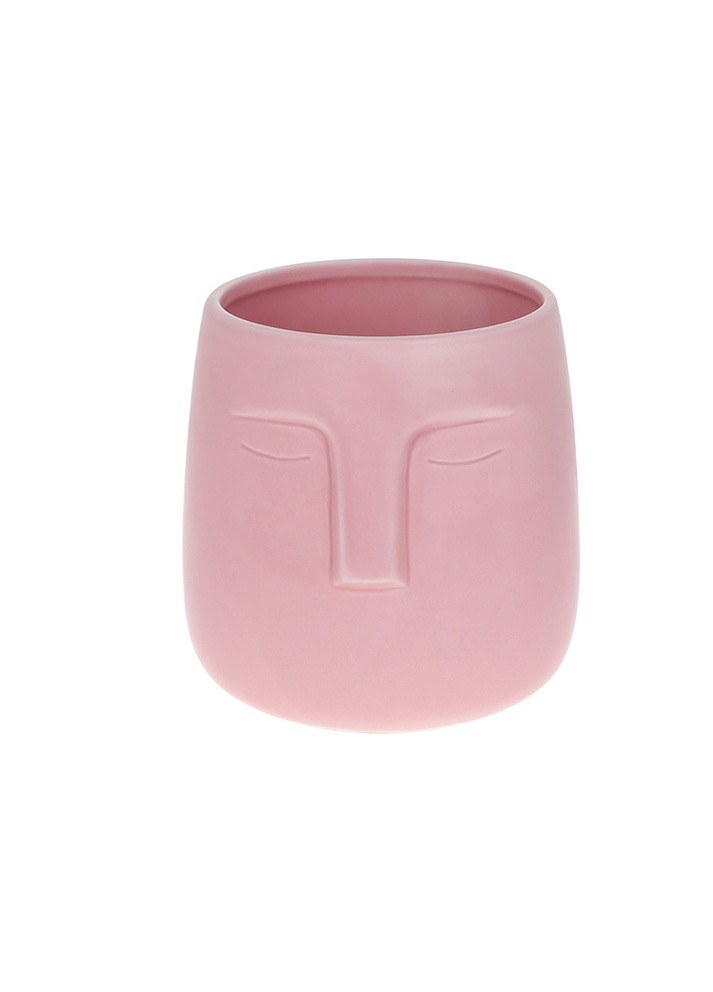 Ваза керамічна колір рожевий ЦБ-00221028 BonaDi (259961417)