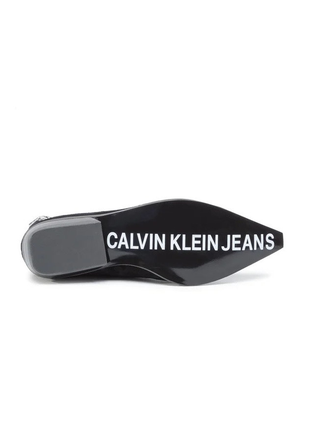 Черные ботильоны Calvin Klein